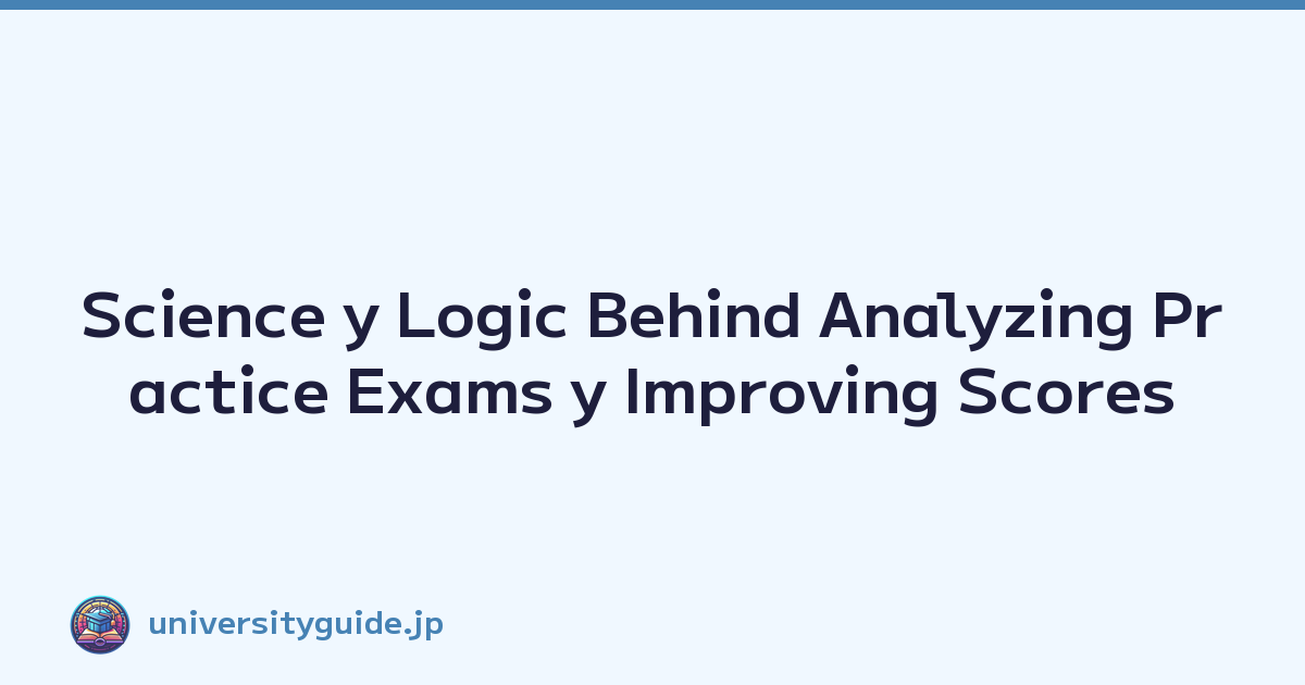 Featured image of post Science y Logic Behind Analyzing Practice Exams y Improving Scores