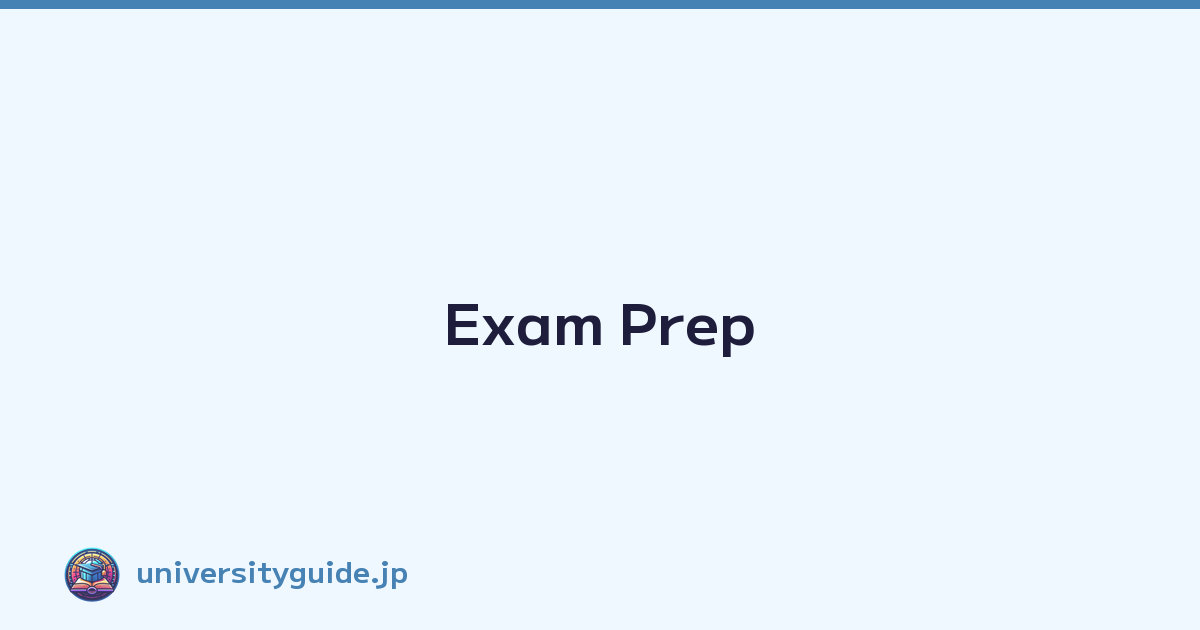 Exam Prep