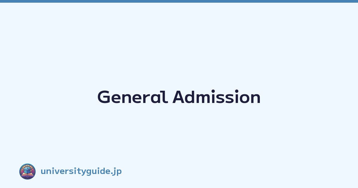 General Admission