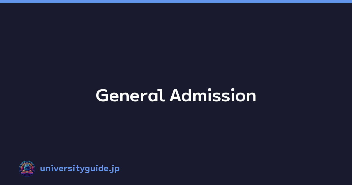 General Admission
