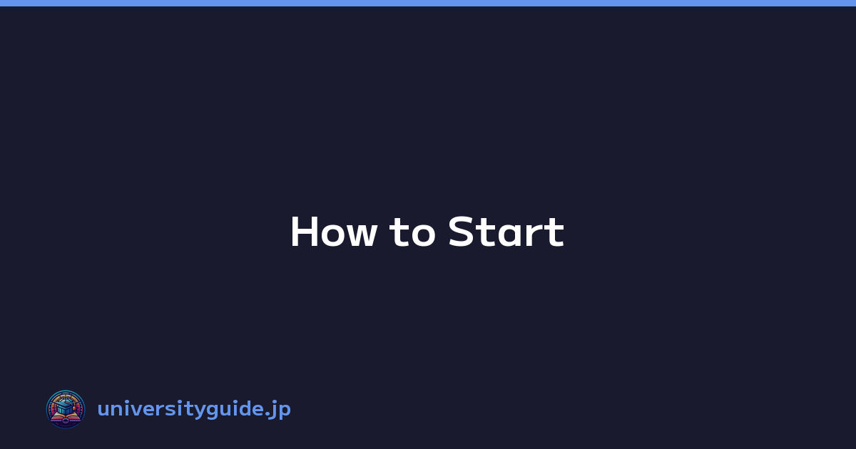 How to Start
